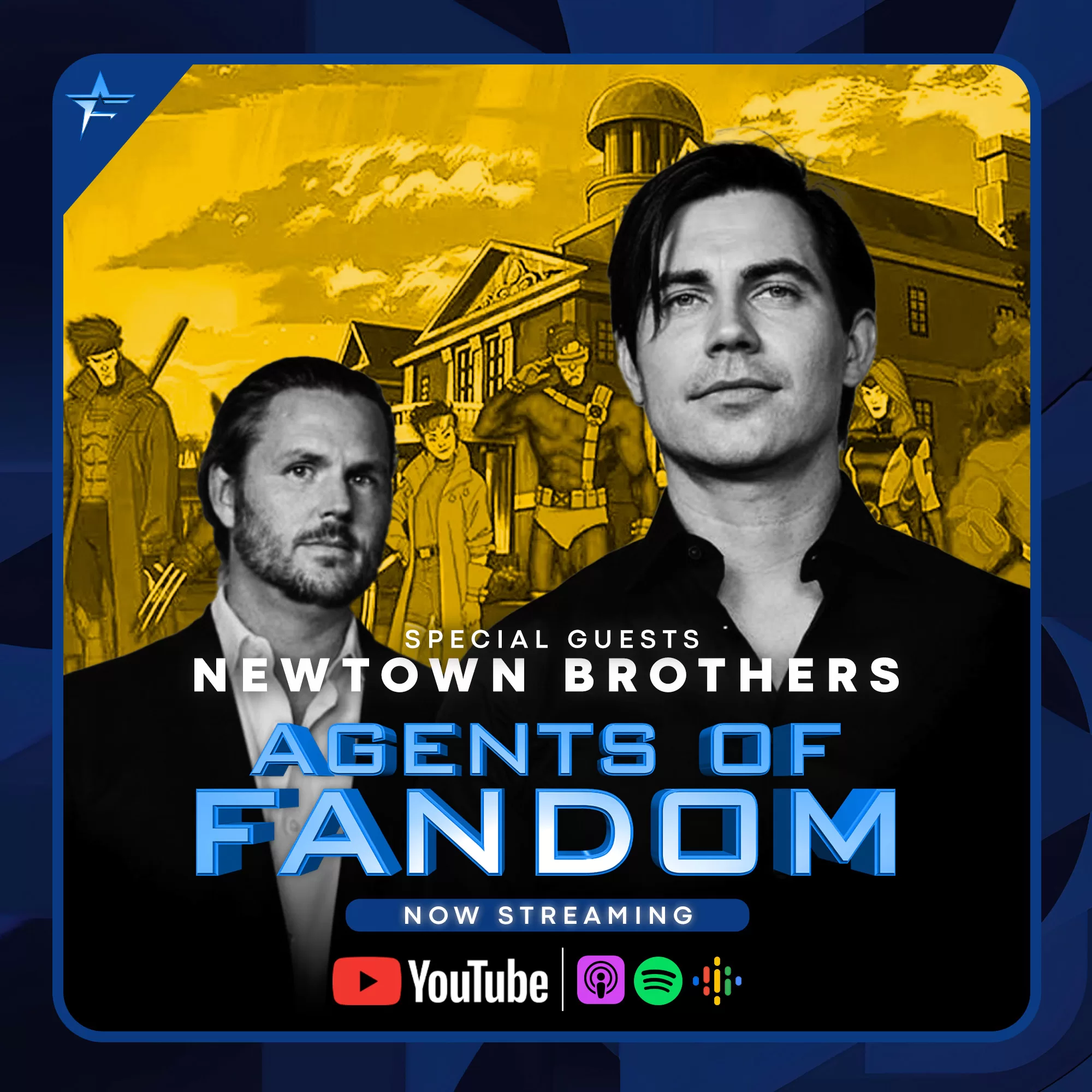 X-Men 97's Newport Brothers With the Agents of Fandom