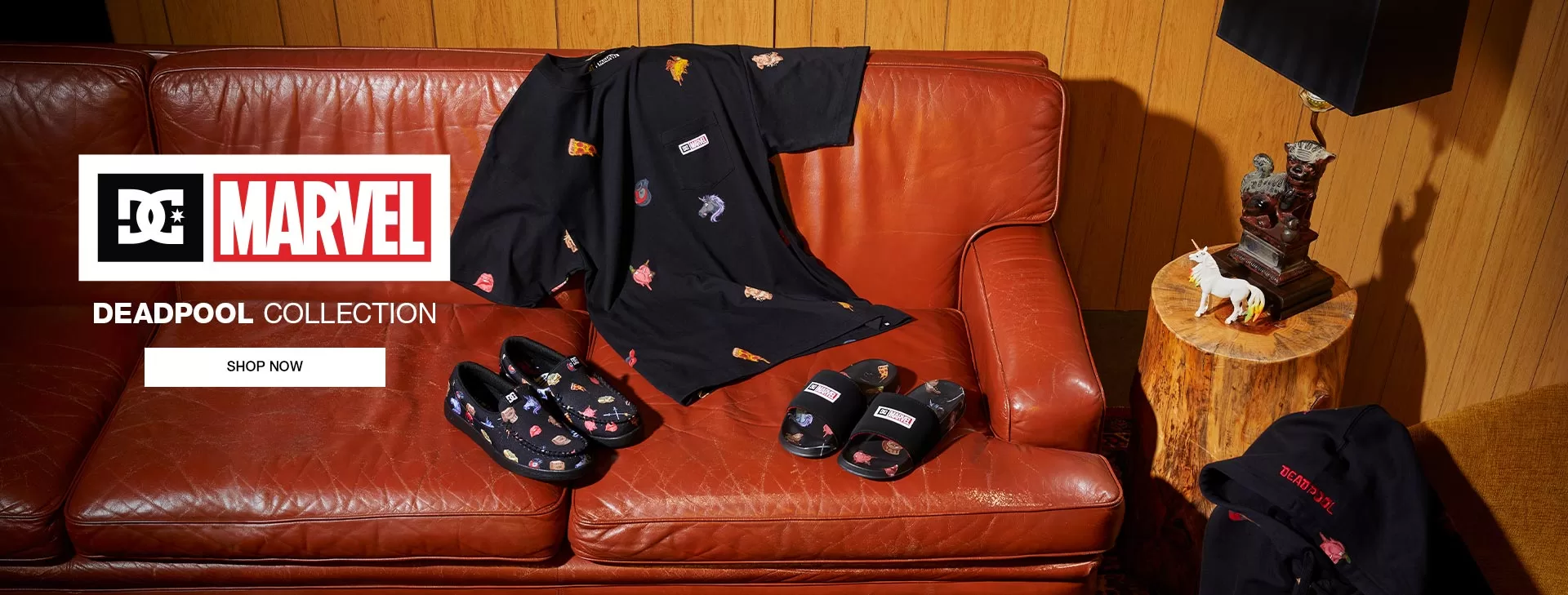 The Deadpool Collection is available at DC Shoes