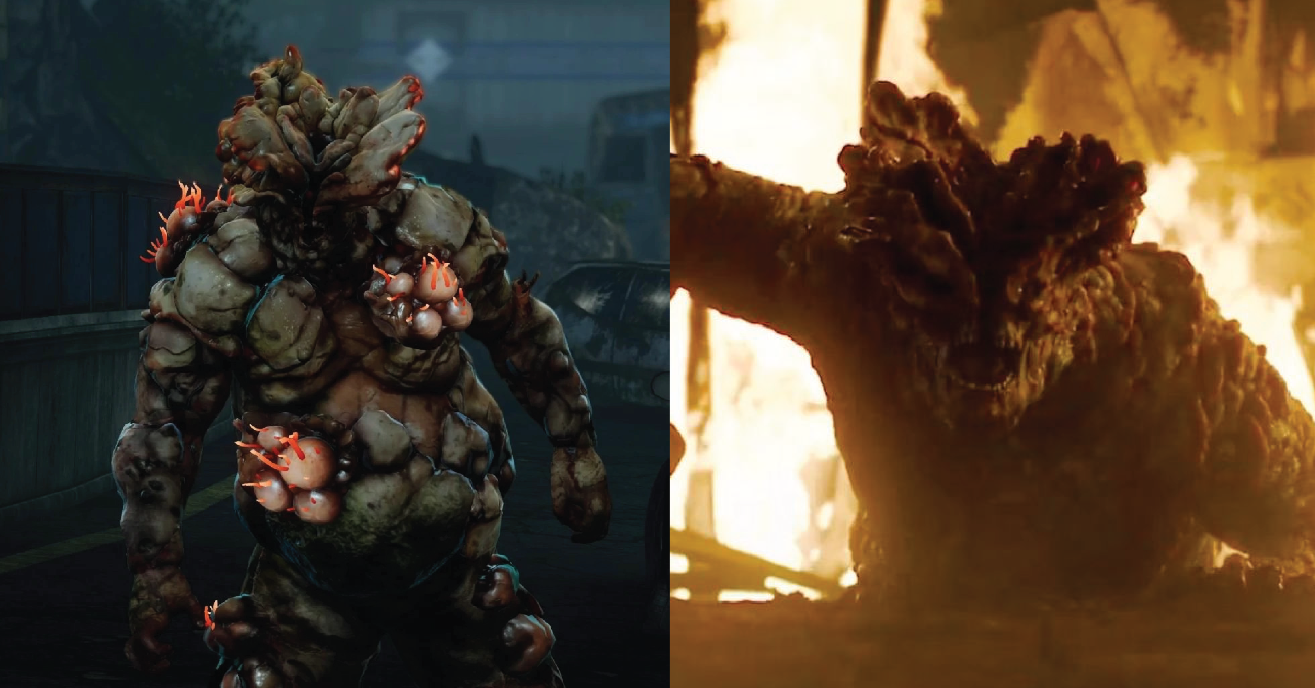 Bloater in-game vs. Bloater on TV | Agents of Fandom
