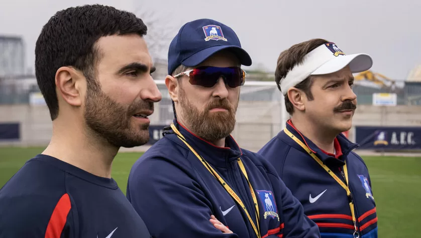 Coaches Roy Kent, Beard, and Ted Lasso in season 3 | Agents of Fandom