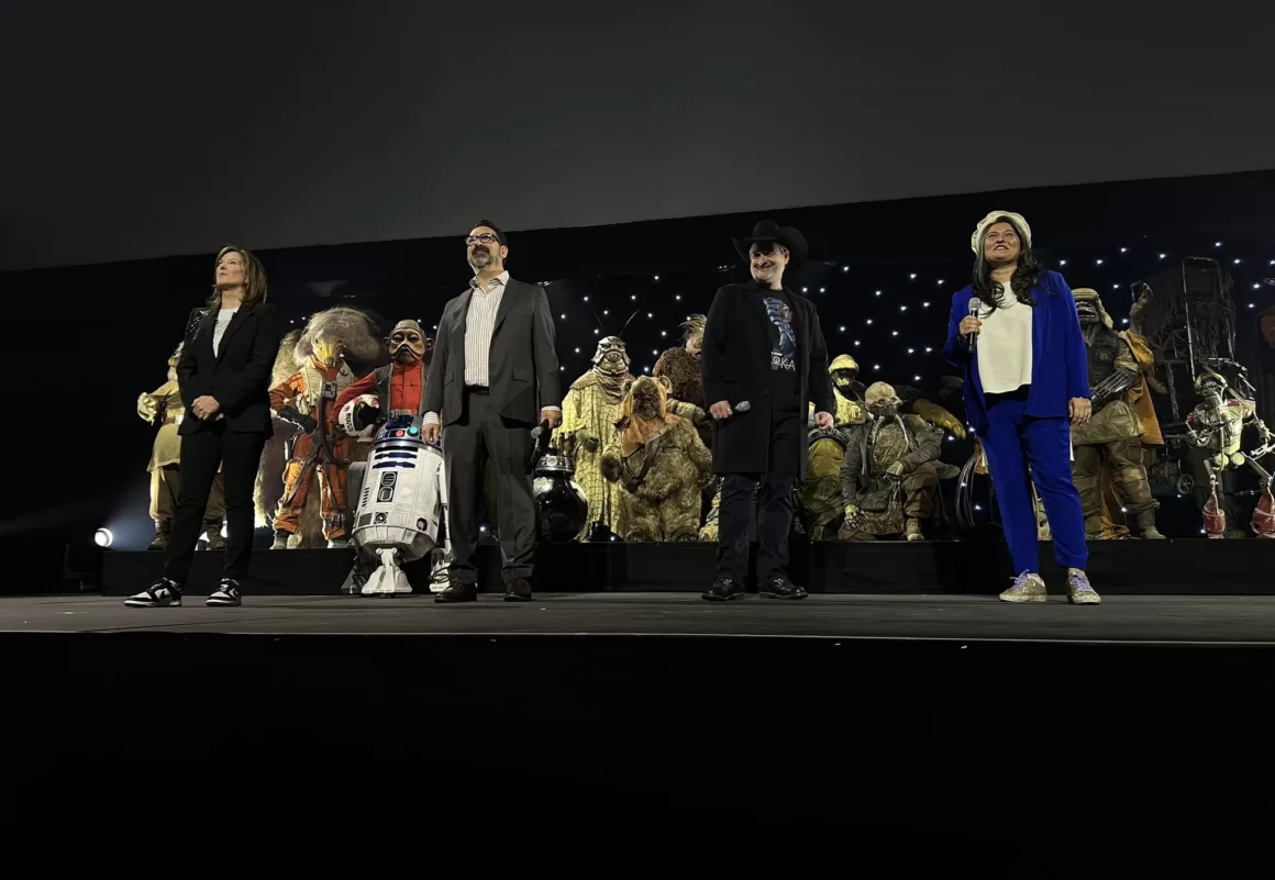 Dave Filoni at Star Wars Celebration in London 2023 as Dave Filoni Star Wars movie is announced | Agents of Fandom