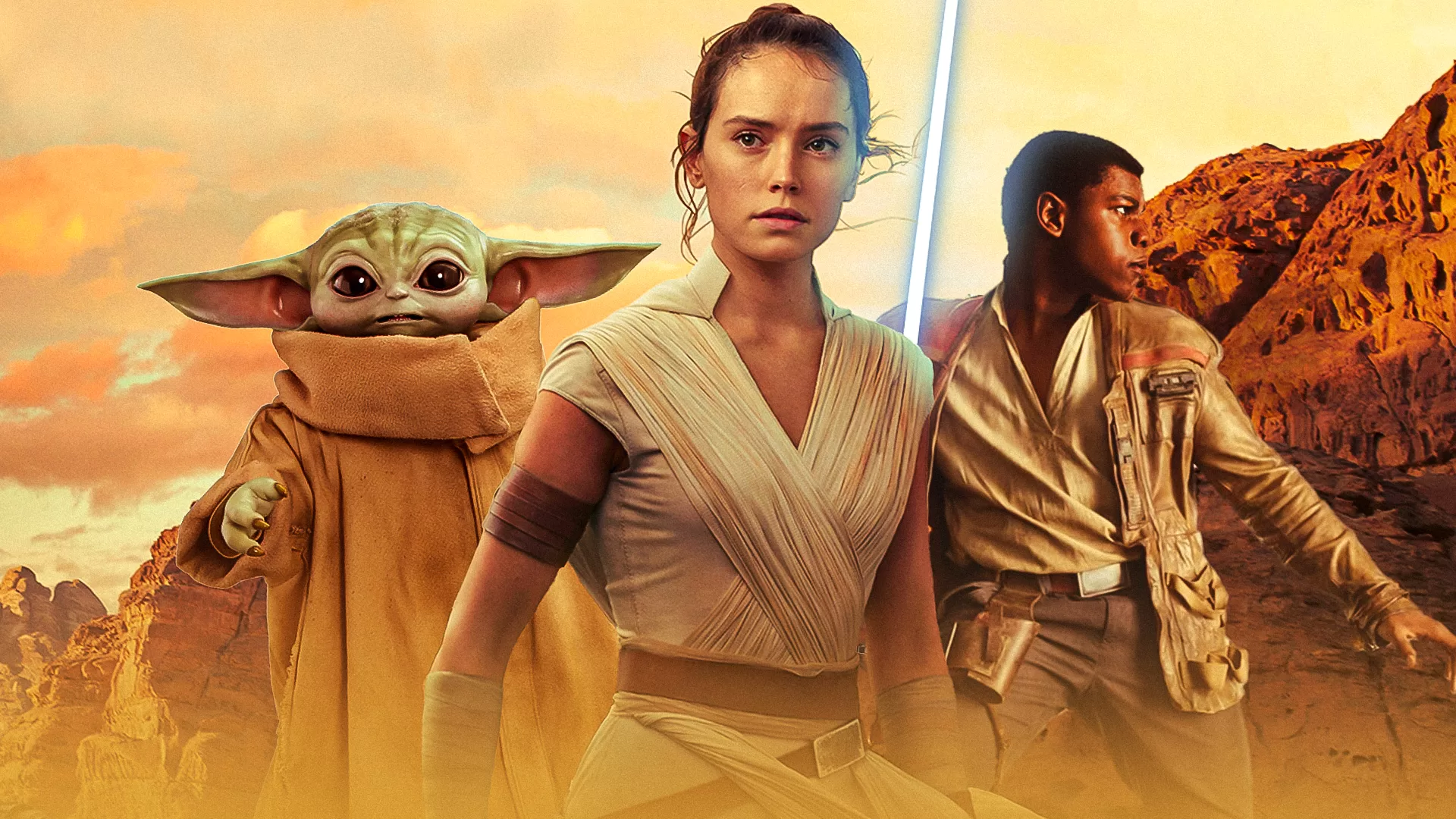 Rey Skywalker, Grogu, Jedi Finn | Agents of Fandom