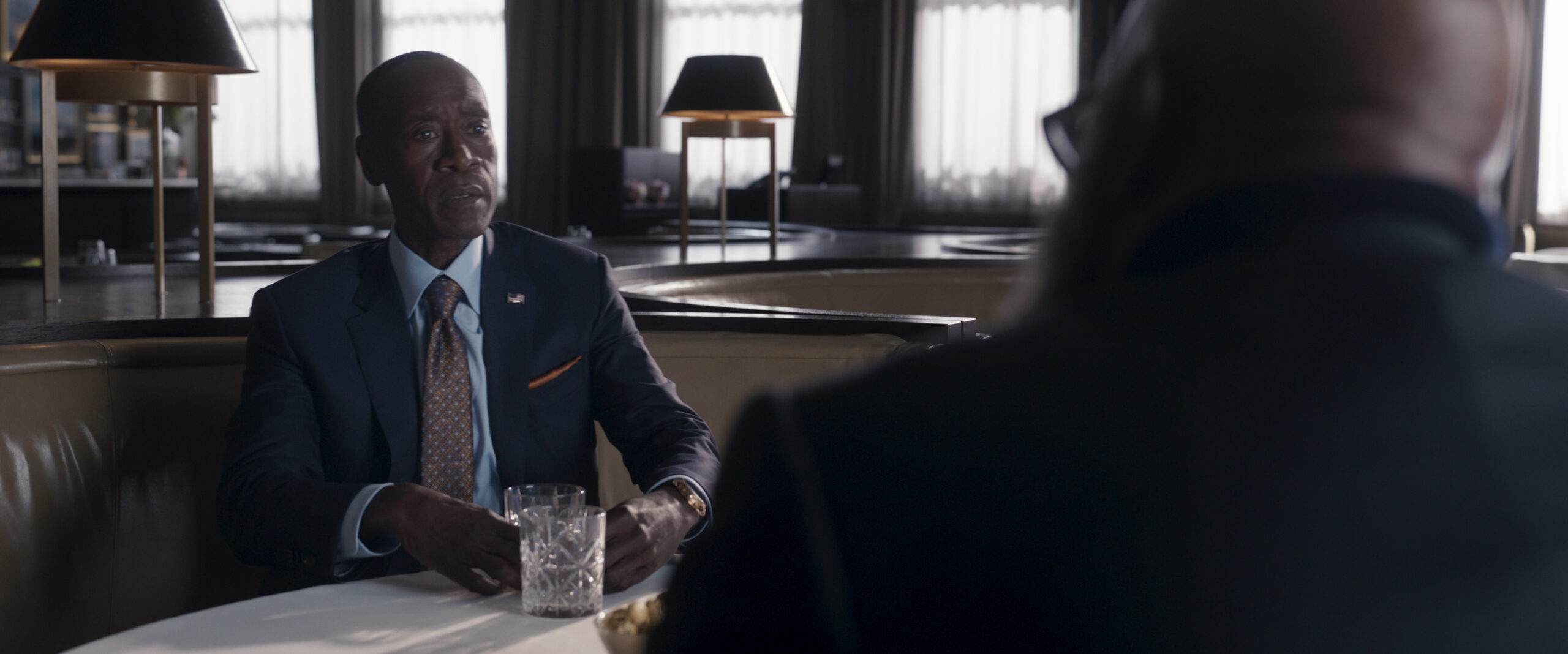 James Rhodes and Nick Fury in Secret Invasion episode 2 | Agents of Fandom