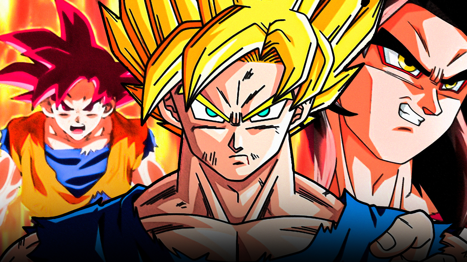 Goku's Different Super Saiyan Forms | Agents of Fandom
