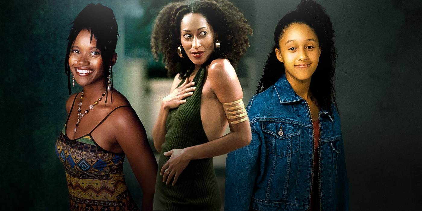 Maxine (Erika Alexander) from Living Single, Joan (Tracee Ellis Ross) from Girlfriends and Tamera Mowry from Sister Sister | Agents of Fandom