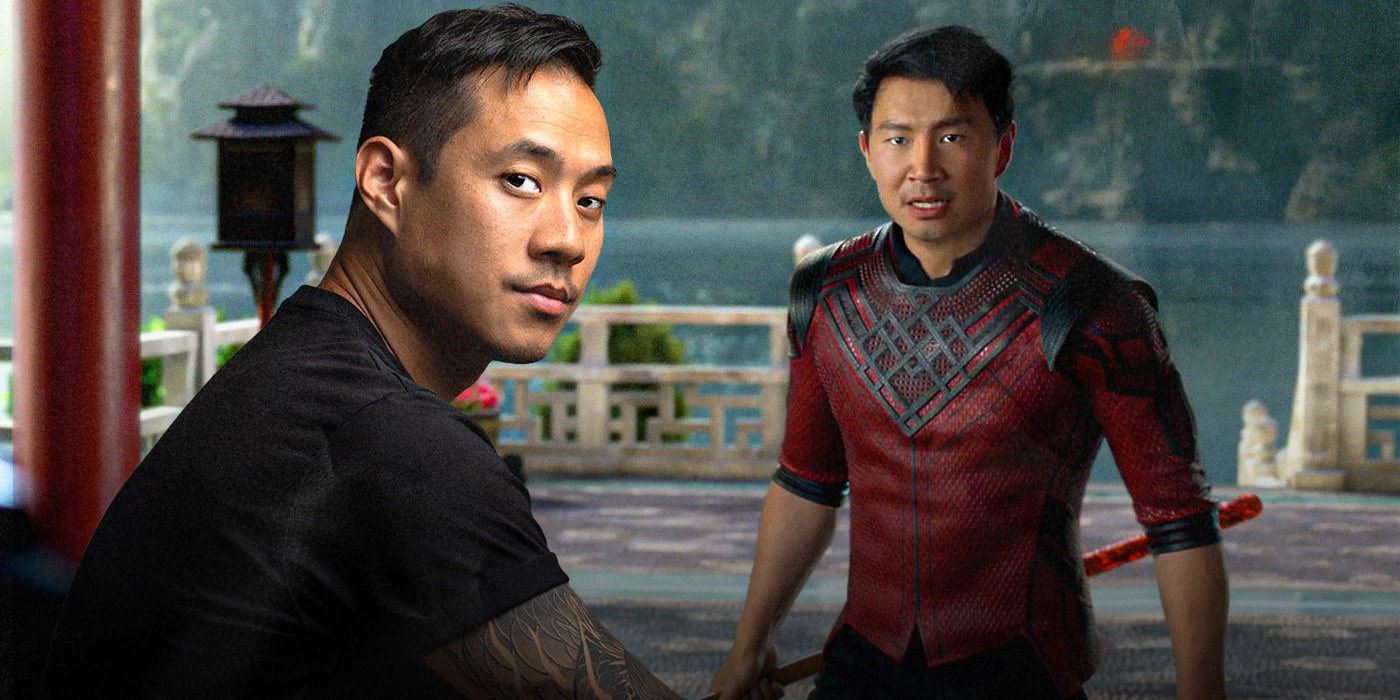The Sympathizer's Fred Nguyen Khan photsohopped next to Shang-Chi's Simu Liu | Agents of Fandom
