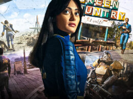 Ella Purnell as a vault hunter in Prime Video' Fallout series with stills from the games behind | Agents of Fandom