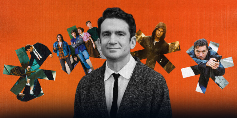 Jake Schreier in front of asterisks with the Thunderbolts* | Agents of Fandom